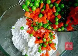 Pea Pancakes Illustration of how to do it 9