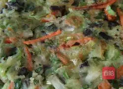 Illustration of how to make assorted vegetable cakes 3