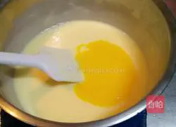 Light cheesecake (cheese slice version) 8-inch recipe illustration 5