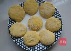 Illustration of how to make fried pumpkin cake 11