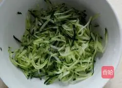 Cucumber Salted Egg Cake Recipe Illustration 1