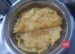 Pumpkin Silk Egg Pancake Recipe Illustration 5