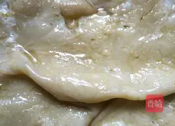 Illustration of how to make fried egg sweet potato cake 7