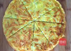 Potato shredded egg pancake recipe 8