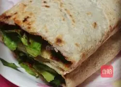 Illustration of how to make bean dregs pancakes 9