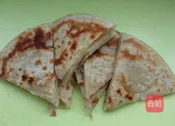 Illustration of how to make flatbread 11