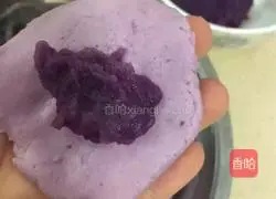 Purple potato cake recipe 4