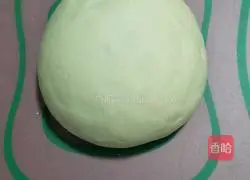 Illustration of how to make salad dressing meat waffles 2