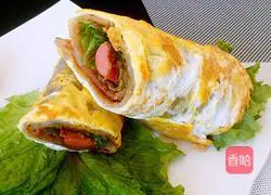 Illustration of how to make egg pancakes (Kuaishou version) 21