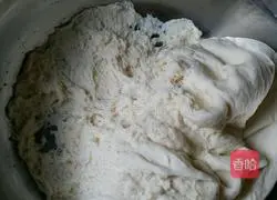 Illustration of how to make scallion pancakes 1