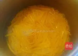 Illustration of how to make pan-fried salted pumpkin cake 1