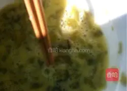 Illustration of how to make pickle egg pancake 3