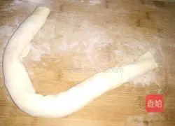 Illustration of how to make scallion pancakes 15