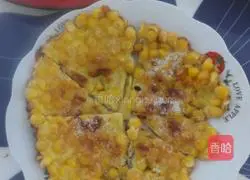 Corn egg pancake recipe 5