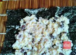 Illustration of how to make sushi 5