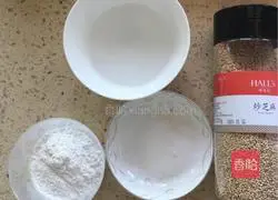 Purple sweet potato and sesame cake recipe 2