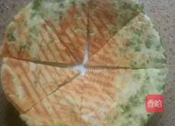 Illustration of how to make scallion pancakes 8