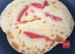 Illustration of how to make tomato cake 3