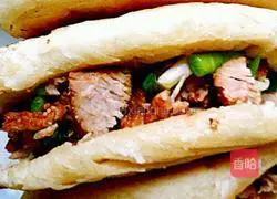 Illustration of how to make shortbread with meat 5