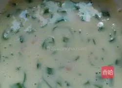 Illustration of how to make egg cake 3