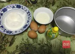 Illustration of how to make sponge cake 1