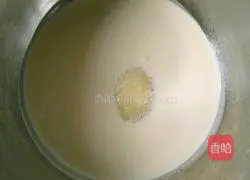 Illustration of how to make matcha cake roll 13