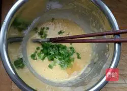 Illustration of how to make egg pancakes 5