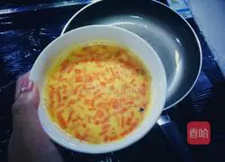 Doll❤Carrot Egg Pancake Recipe Illustration 2