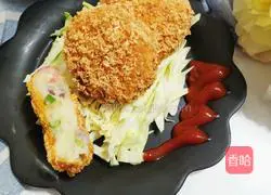 Illustration of how to make fried potato pancakes 7