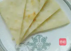 Illustration of how to make triangular oil cake 6