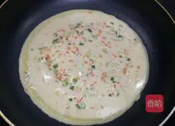 Illustration of how to make vegetable pancakes 5