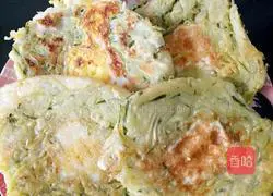 Cucumber Egg Pancake Illustration of how to do it 8