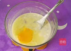 Illustration of how to make fruit and whole grain pancakes 6