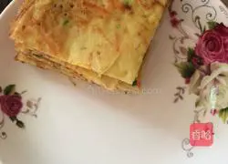 Illustration of how to make carrot and egg pancakes 8