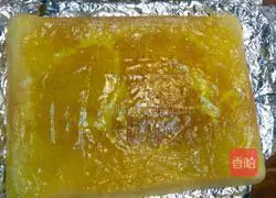 Illustration of how to make colorful cake rolls 10