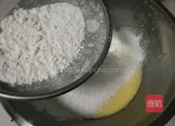 Illustration of how to make soufflé waffles 3