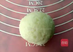 Illustration of how to make konjac black sesame sushi 4