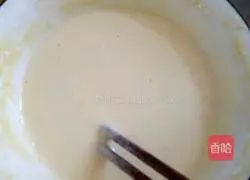 Illustration of how to make green onion and egg pancakes 2