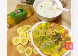 Mochen dessert banana egg pancake recipe 7