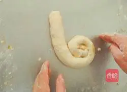 Illustration of how to make green onion pancake 13