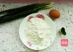 How to make chopped green onion cake 1