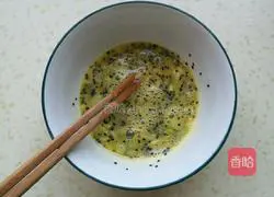 Sesame egg pancake recipe 2