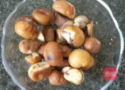 Illustration of how to make chestnut cake 2