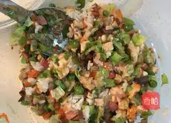 Illustration of how to make fried potato rice cake 4