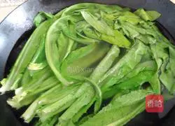 Illustration of how to make sesame cake with wheat, green onion and sesame cake 5