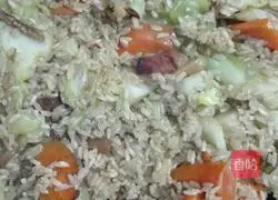 Minnan Illustration of how to make salty rice sushi 2