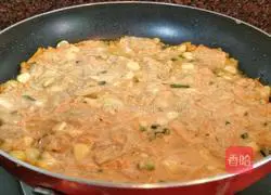 Illustration of how to make kimchi pancakes 13