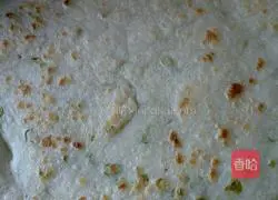 Illustration of how to make green onion cake 8