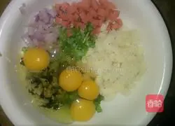 Illustration of how to make egg steamed buns 3