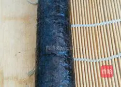 Illustration of how to make five-color sushi 10